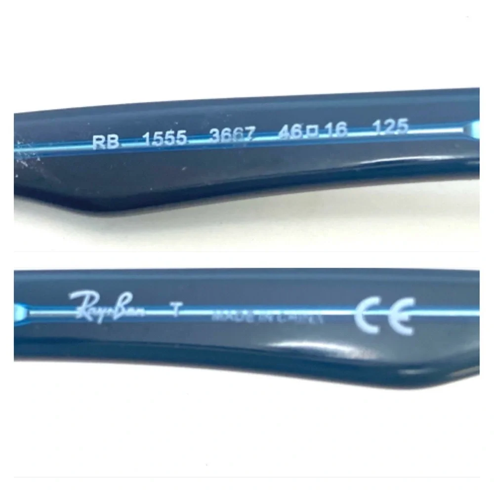 Ray-Ban Kids Rectangle Lens Eyeglasses Frame RB1555 3667
